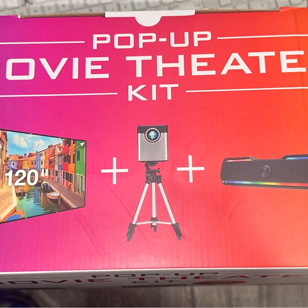 Pop-Up Movie Theater Kit - iLive